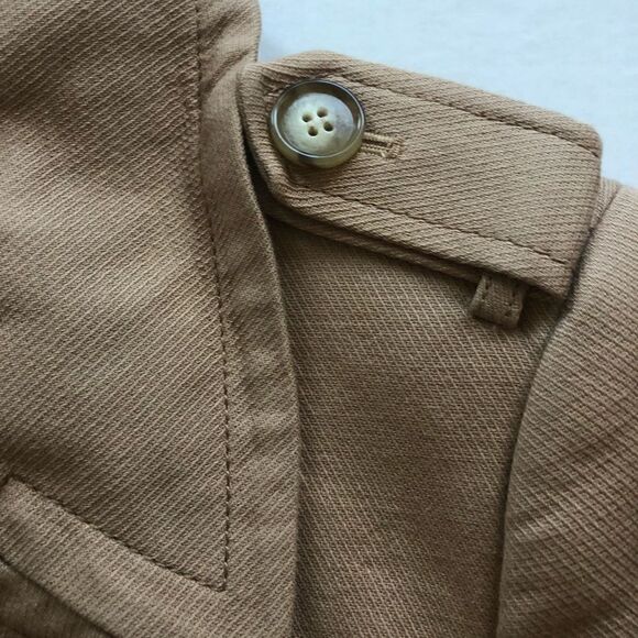 Loft size small double breasted camel colored jacket - Picture 5 of 9